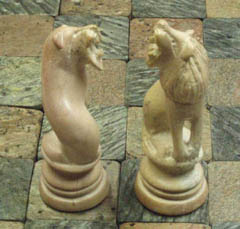 Stone Chess pieces