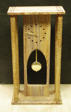 Gold Blush Stone Wall Clocks
